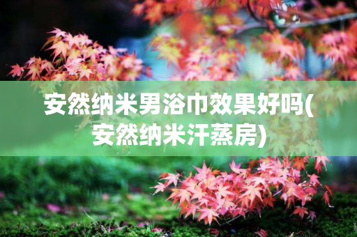 安然纳米男浴巾效果好吗(安然纳米汗蒸房)