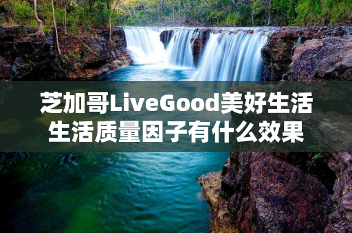 芝加哥LiveGood美好生活生活质量因子有什么效果