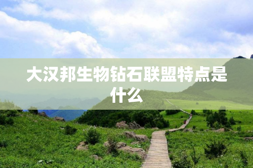 大汉邦生物钻石联盟特点是什么