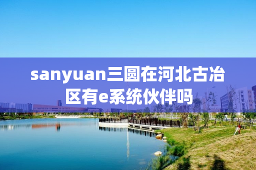 sanyuan三圆在河北古冶区有e系统伙伴吗