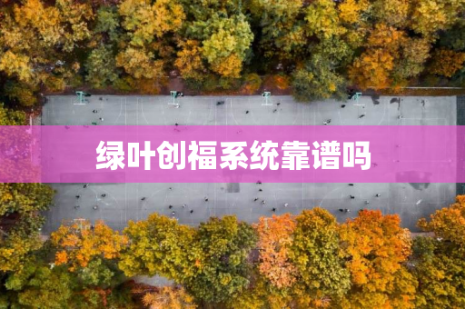 绿叶创福系统靠谱吗