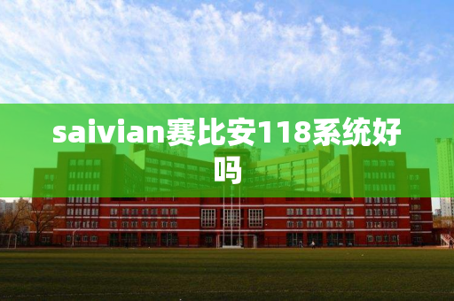 saivian赛比安118系统好吗