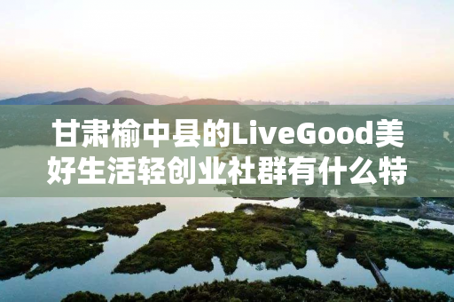 甘肃榆中县的LiveGood美好生活轻创业社群有什么特色