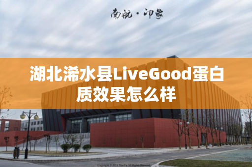 湖北浠水县LiveGood蛋白质效果怎么样