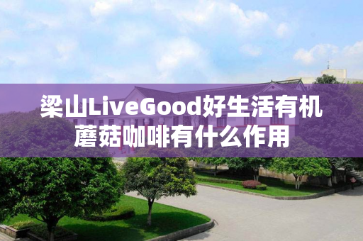 梁山LiveGood好生活有机蘑菇咖啡有什么作用
