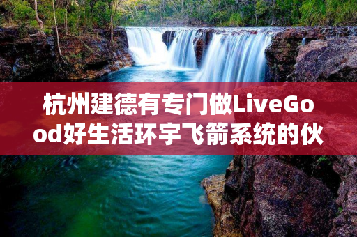 杭州建德有专门做LiveGood好生活环宇飞箭系统的伙伴吗