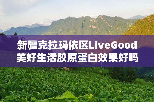 新疆克拉玛依区LiveGood美好生活胶原蛋白效果好吗