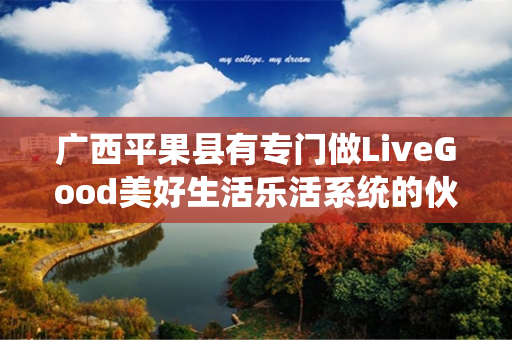 广西平果县有专门做LiveGood美好生活乐活系统的伙伴吗