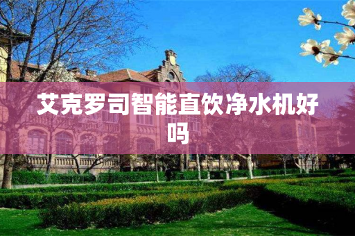 艾克罗司智能直饮净水机好吗