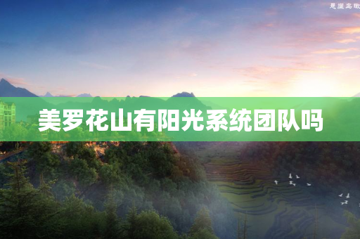 美罗花山有阳光系统团队吗