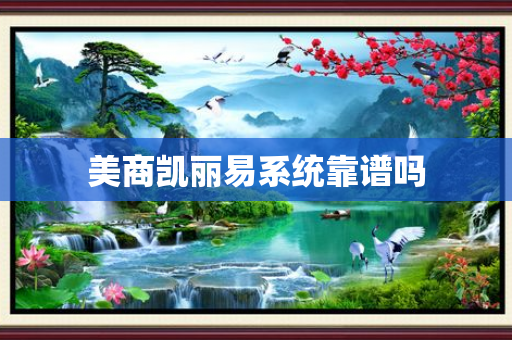 美商凯丽易系统靠谱吗