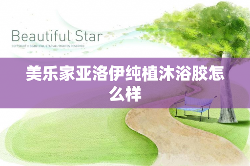 美乐家亚洛伊纯植沐浴胶怎么样