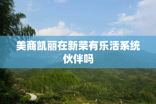 美商凯丽在新荣有乐活系统伙伴吗