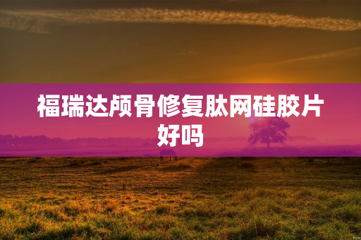 福瑞达颅骨修复肽网硅胶片好吗