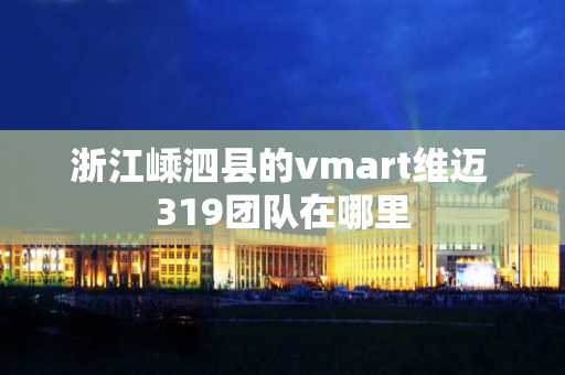 浙江嵊泗县的vmart维迈 319团队在哪里