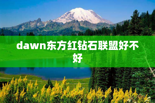 dawn东方红钻石联盟好不好