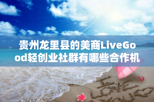 贵州龙里县的美商LiveGood轻创业社群有哪些合作机会