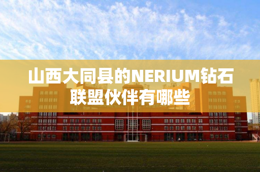 山西大同县的NERIUM钻石联盟伙伴有哪些