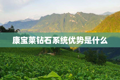 康宝莱钻石系统优势是什么